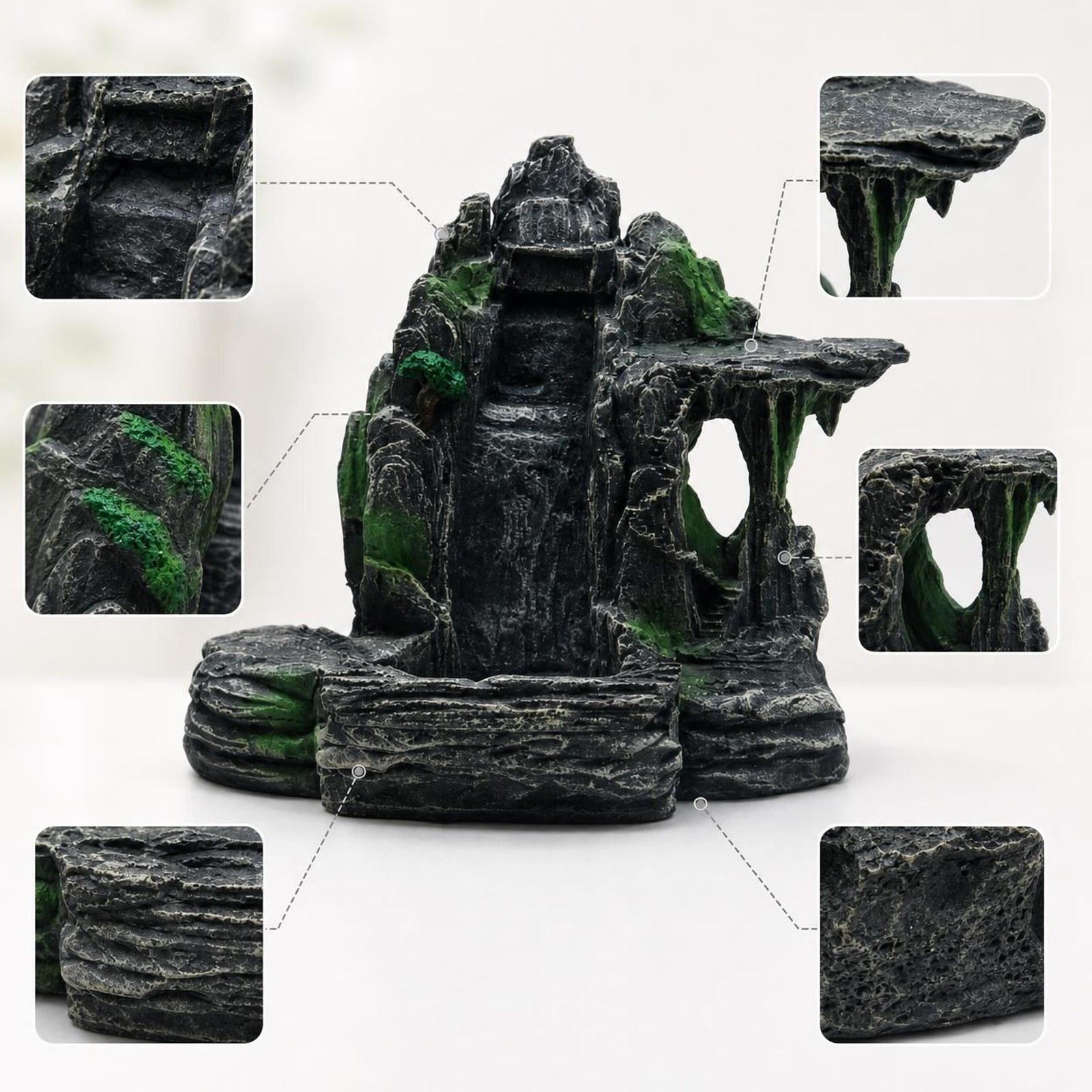 Aquarium Marine Sand - Acessórios para Aquário: Decoração Dinâmica de