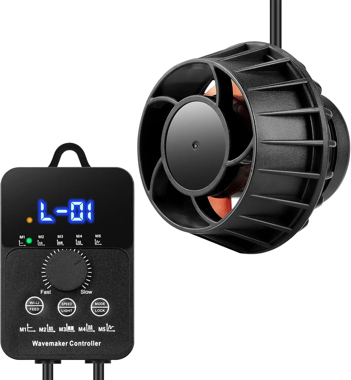 Powerhead Wave Maker - Gerador de Ondas para Aquário 3400GPH,
