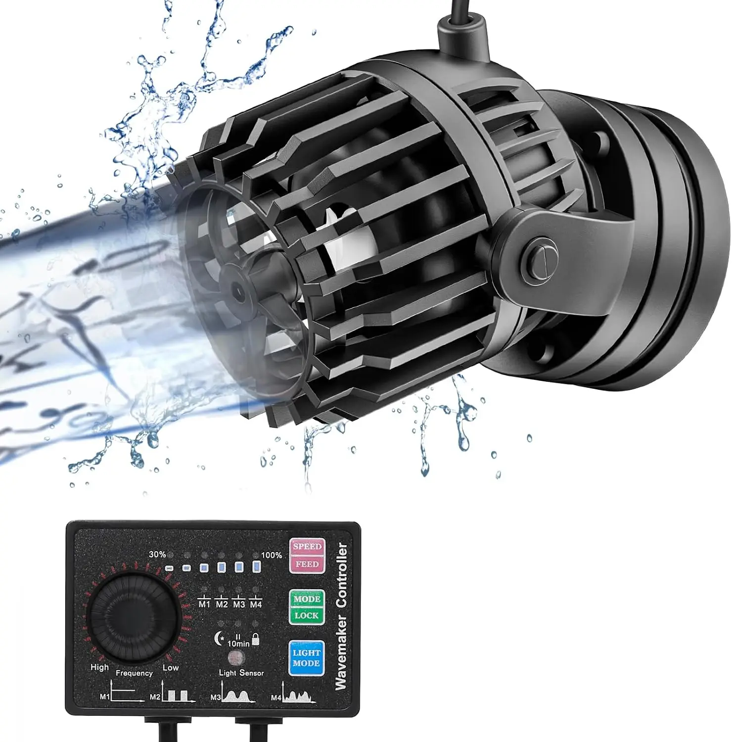 Powerhead Wave Maker - Gerador de Ondas para Aquário Ajustável