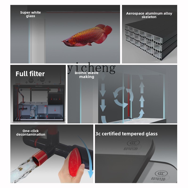 Aquário LYY para sala de estar - Marine Aquarium With Sump avaliação e preço
