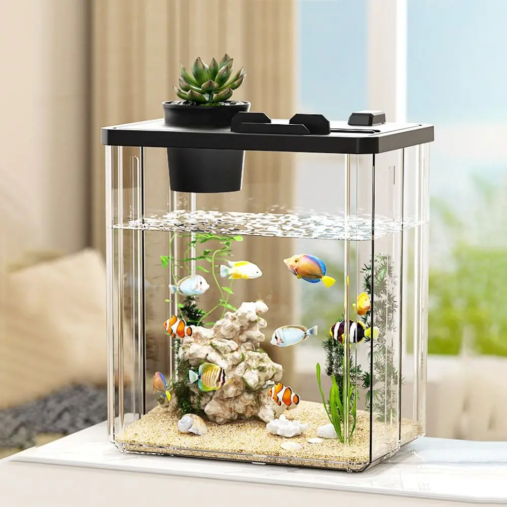 Aquário de Mesa com Bomba de Á - Marine Aquarium With Sump avaliação e preço