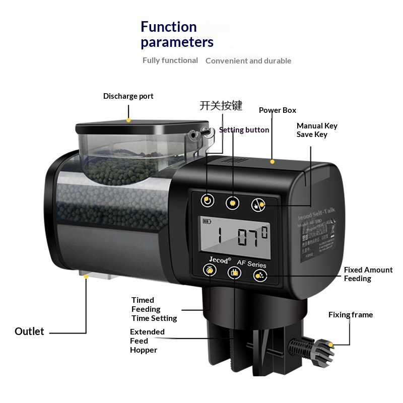 Alimentador Automático Intelig - Marine Aquarium Timing avaliação e preço