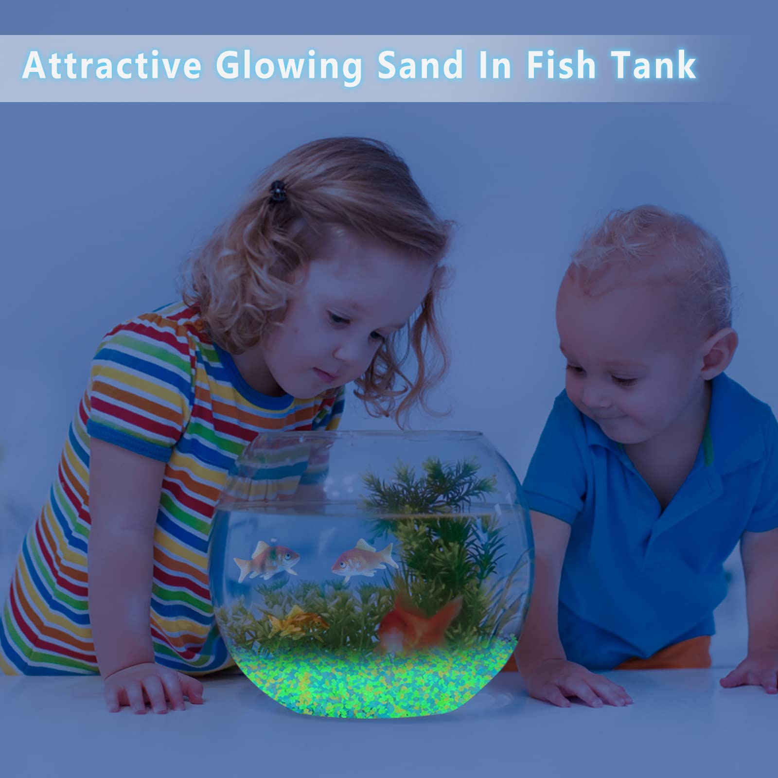 1000 pçs areia luminosa que br - Aquarium Marine Sand avaliação e preço