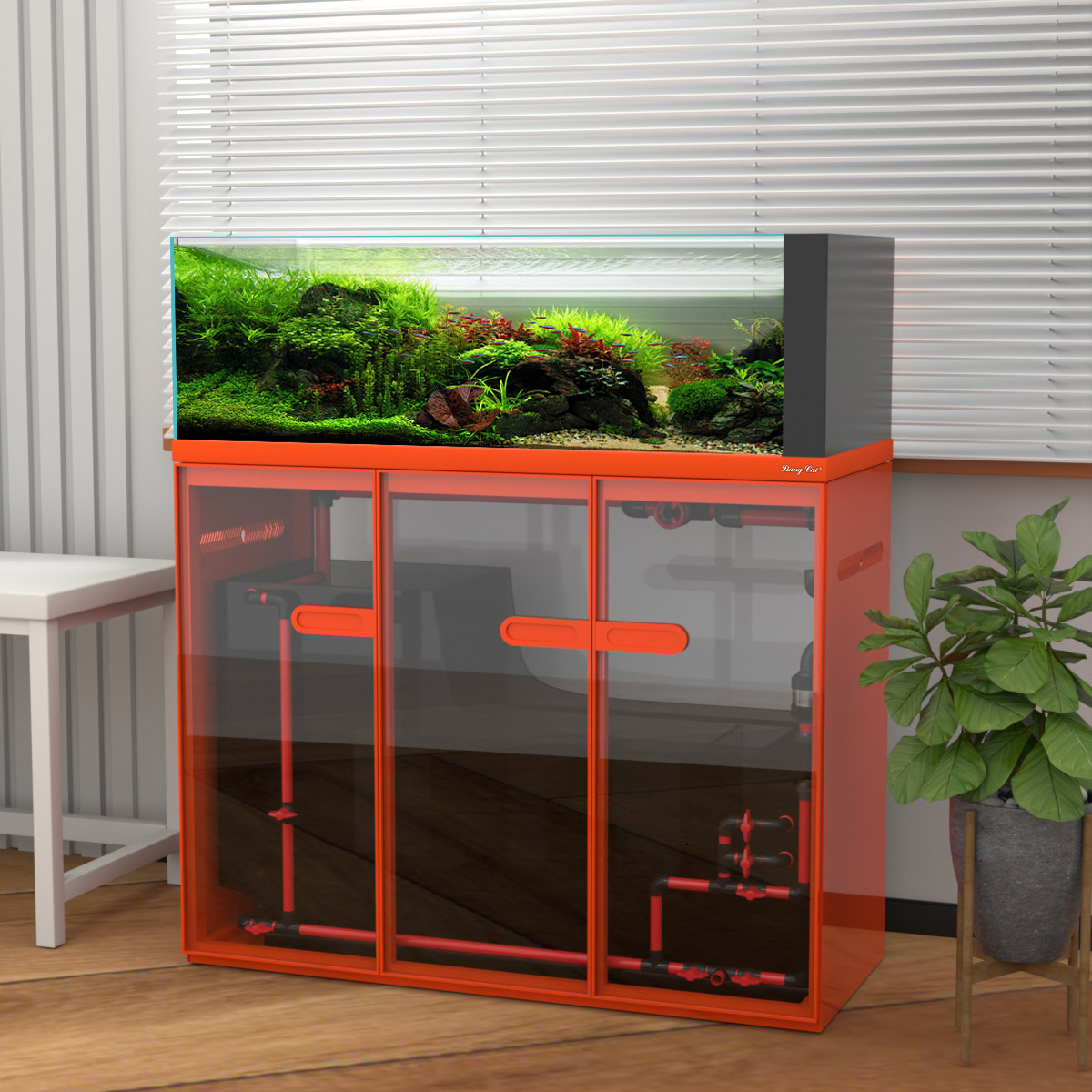 Grande estilo moderno tanque d - Aquarium Marine Fish For Sale avaliação e preço
