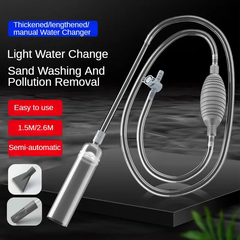 Grande Aquário Sifão Kit De Fe - Aquarium Marine Sand avaliação e preço