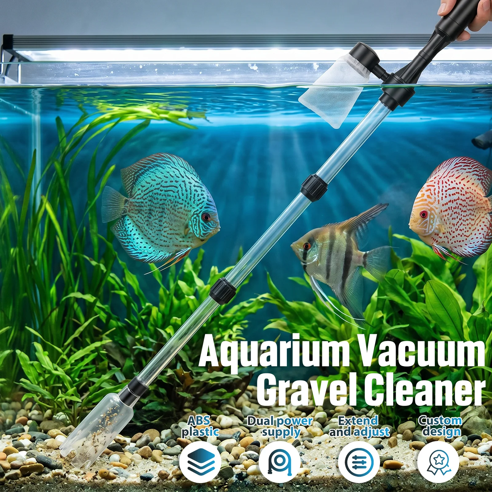 Aspirador de Areia para Aquári - Aquarium Marine Sand avaliação e preço
