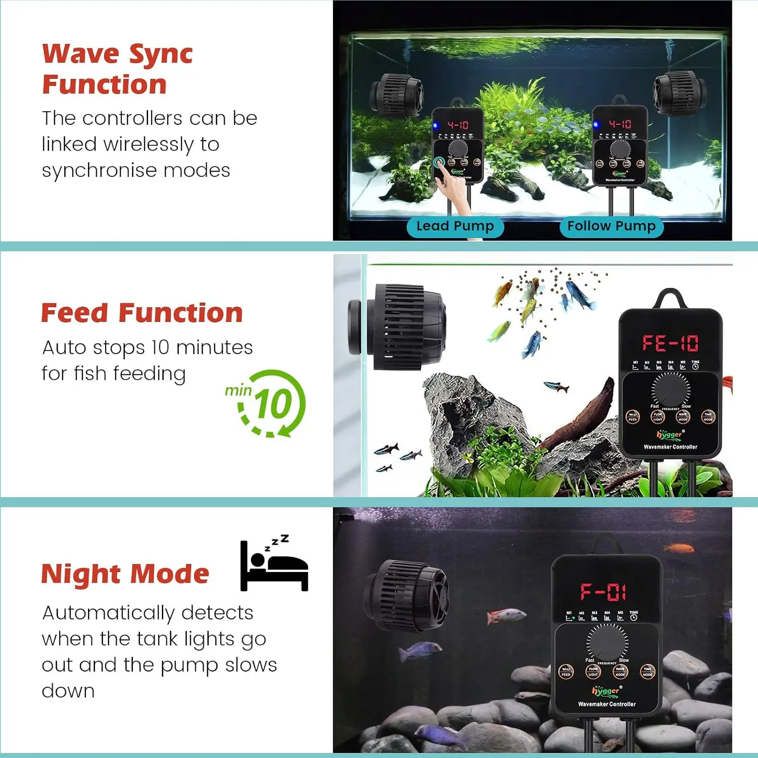 Gerador de Ondas para Aquário  - Powerhead Wave Maker avaliação e preço